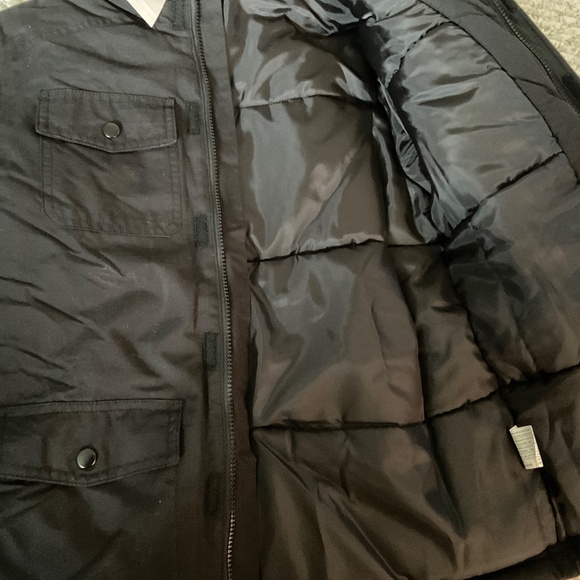GYMBOREE boys black jacket - size LARGE (10/12) - Picture 5 of 6